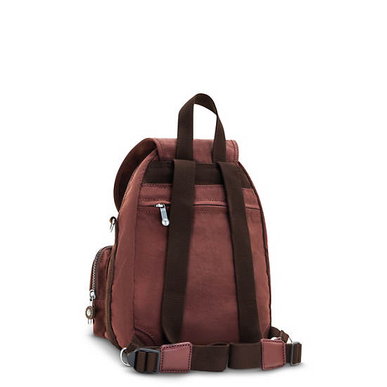 Kipling Firefly Up Convertible Backpacks Mahogany | AU 1581EB